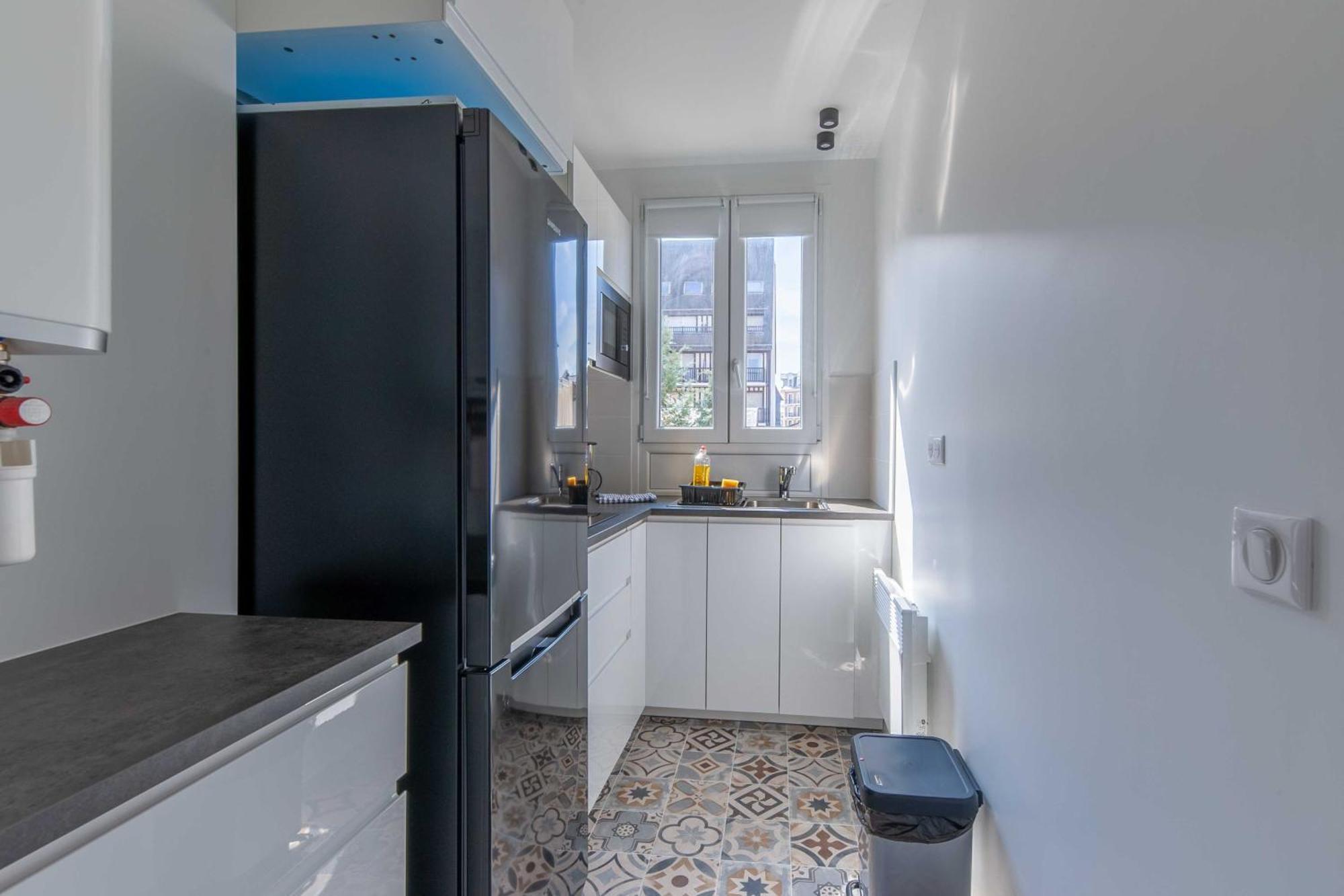 Studio Sleeps 4 With Terrace, 500M Place Morny Deauville Exterior foto